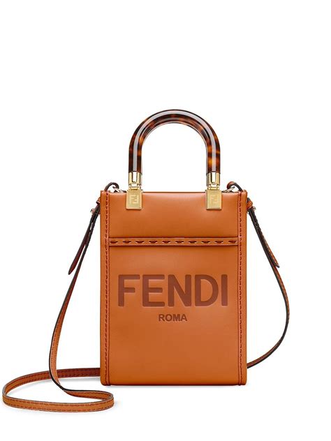 Fendi mini sunshine tote